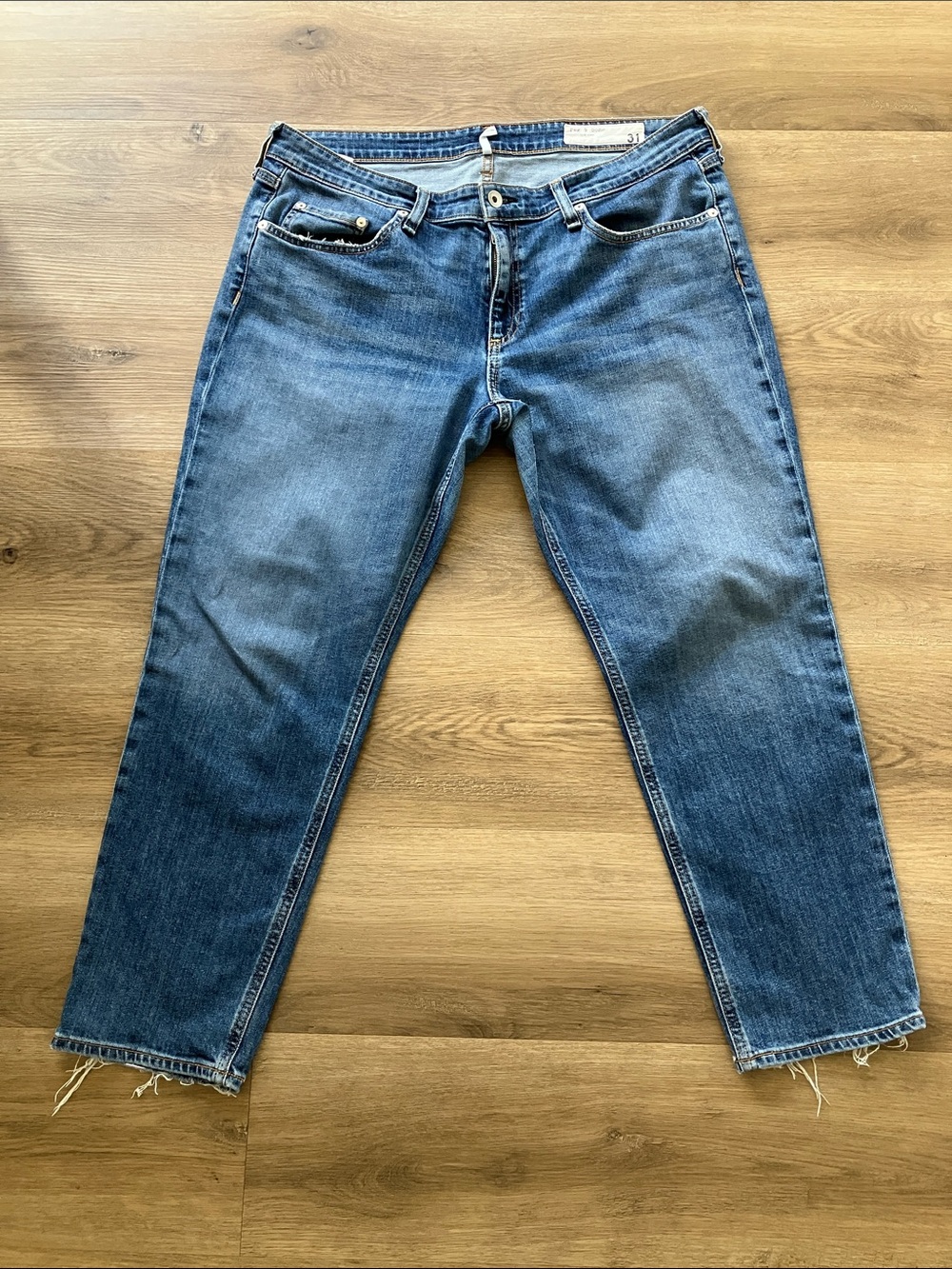 rag & bone Dre Low Rise Slim Boyfriend Jeans size 31